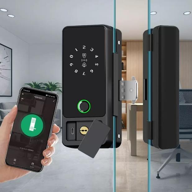 LY10 Glass Door Smart Lock