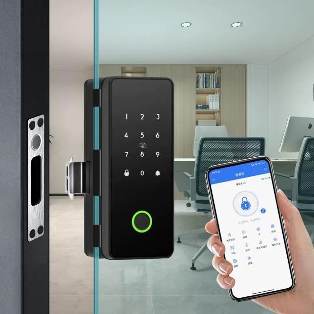 LY9 glass door smart lock